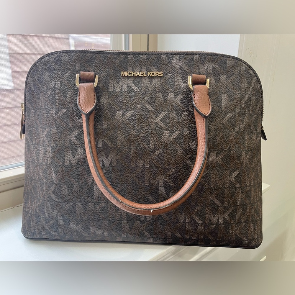 Michael Kors Dark Brown Signature Tote